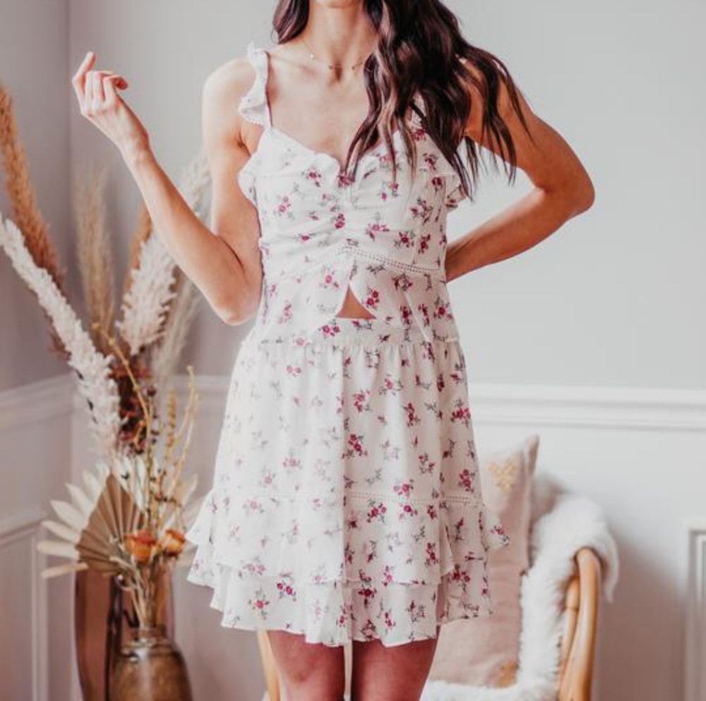 NWT J. O. A. Floral Two-piece Set Size Large